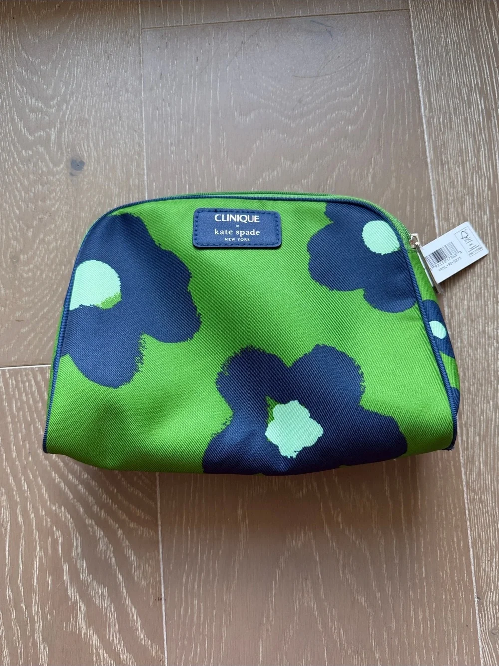 NWT Clinique Kate Spade Makeup Pouch and travel size skin and makeup products